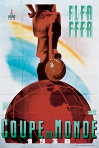 1938年世界杯海报